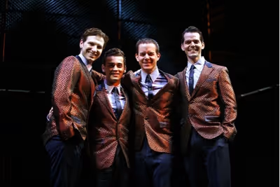 Sebastian Arcelus, Michael Longoria, Christian Hoff and J. Robert Spencer Photo
