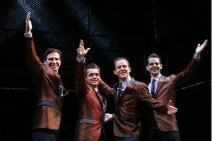 Sebastian Arcelus, Michael Longoria, Christian Hoff and J. Robert Spencer @ BroadwayWorld Sebastian Arcelus, Michael Longoria, Christian Hoff and J. Robert Spencer Photo