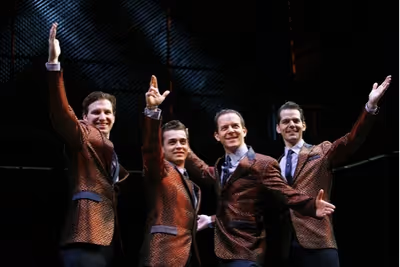 Sebastian Arcelus, Michael Longoria, Christian Hoff and J. Robert Spencer Photo