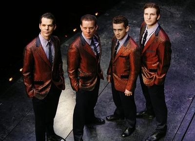 J. Robert Spencer, Christian Hoff, Michael Longoria and Sebastian Arcelus Photo