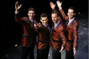 Sebastian Arcelus, Michael Longoria, Christian Hoff and J. Robert Spencer @ BroadwayWorld Sebastian Arcelus, Michael Longoria, Christian Hoff and J. Robert Spencer Photo