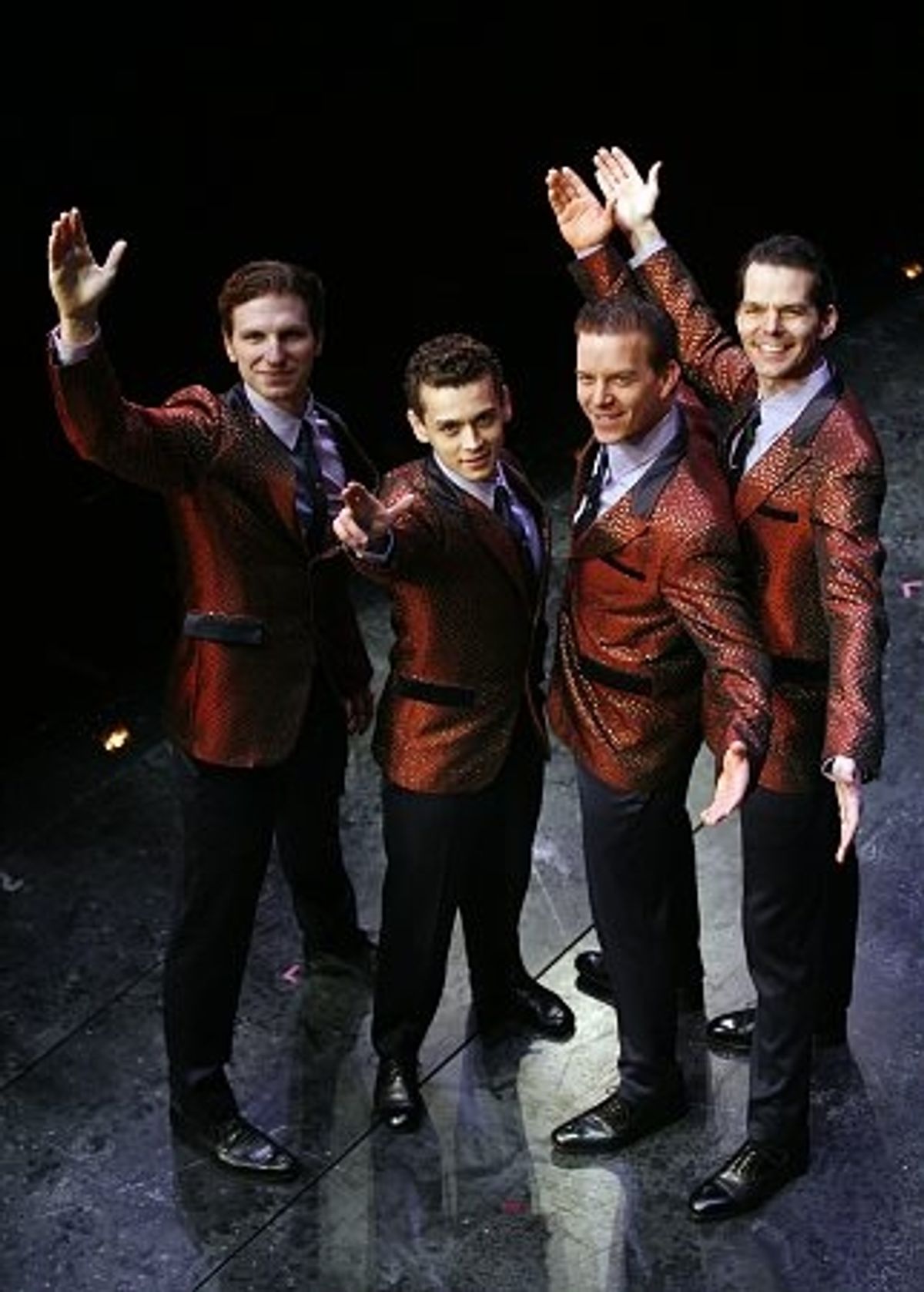 Sebastian Arcelus, Michael Longoria, Christian Hoff and J. Robert Spencer at 