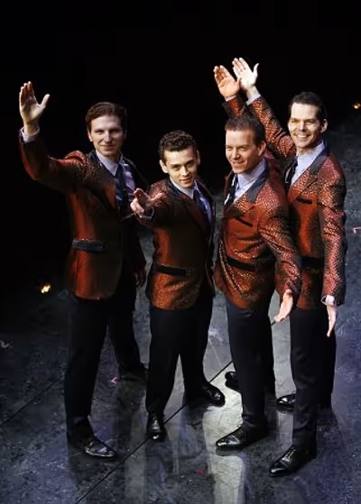 Sebastian Arcelus, Michael Longoria, Christian Hoff and J. Robert Spencer Photo