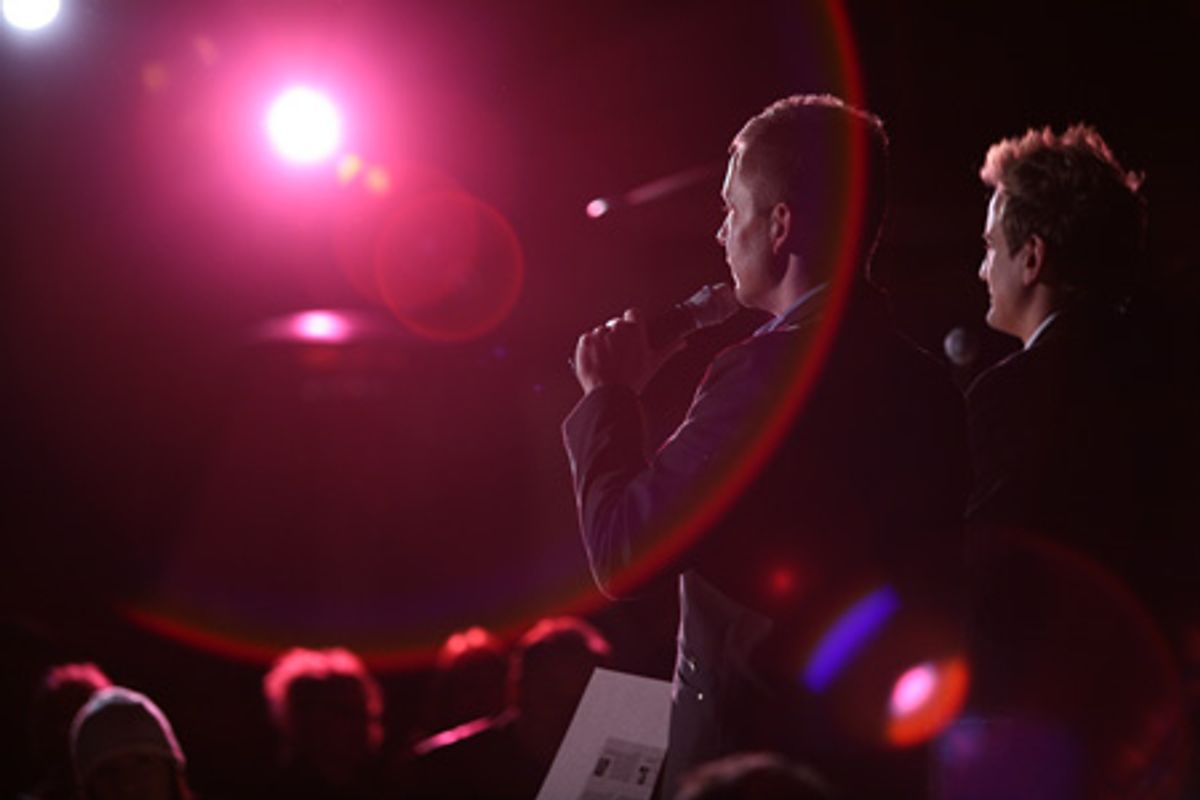 Chris Isaacson and Shane Scheel at 