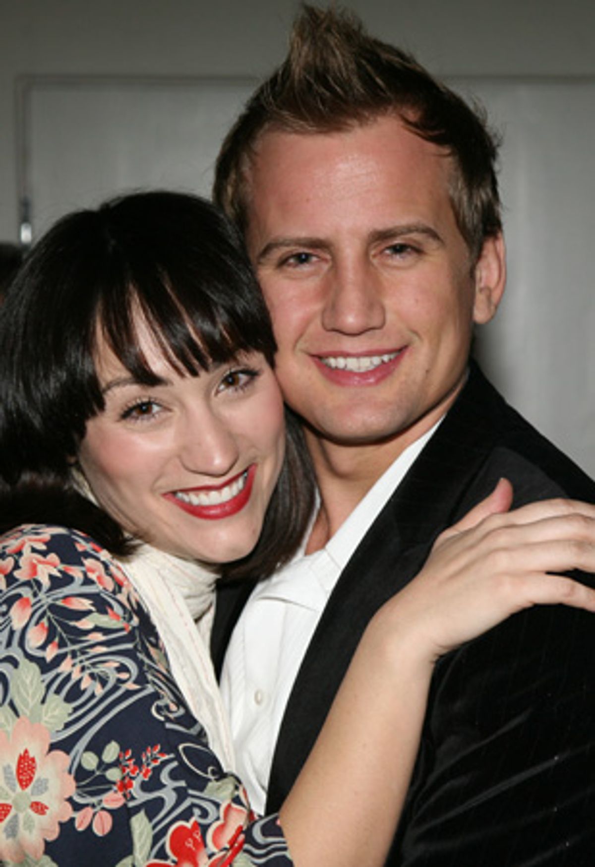 Eden Espinosa and Chris Isaacson at 