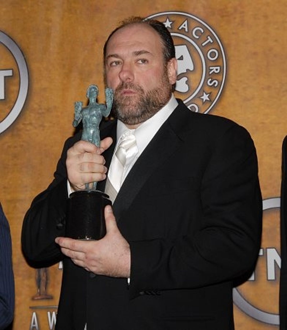 James Gandolfini (Outstanding Performance by a Male in a Drama Series) at Screen Actors Guild Awards