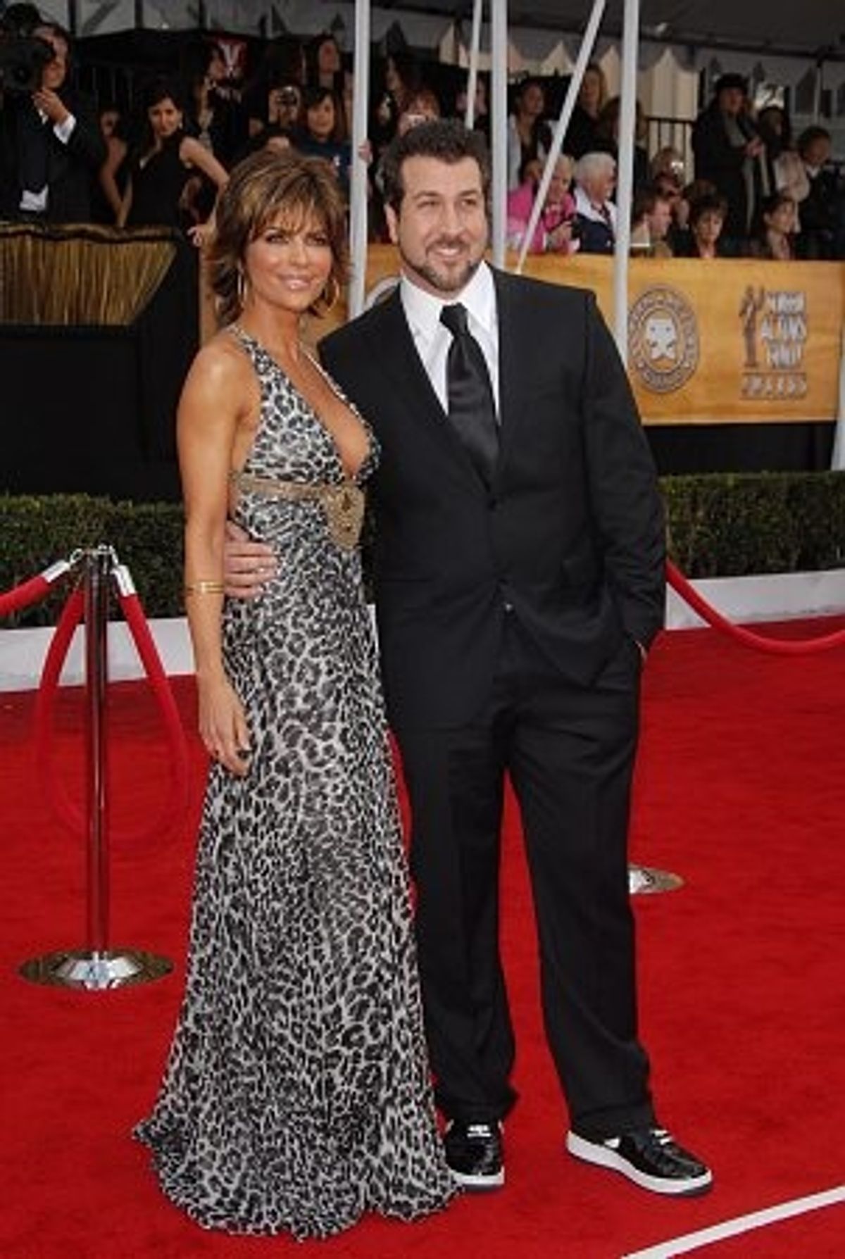 Lisa Rinna and Joey Fatone at Screen Actors Guild Awards