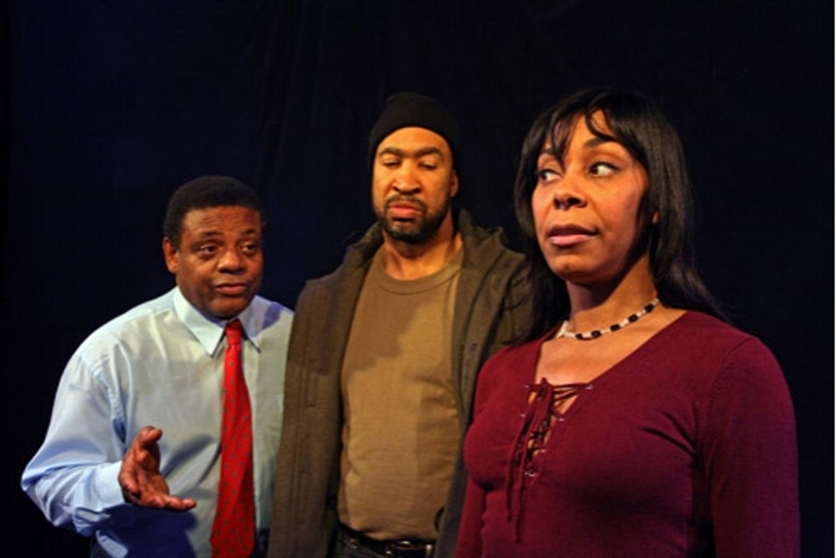 l-r: Harvy Blanks, John Marshall Jones and Trish McCall at 