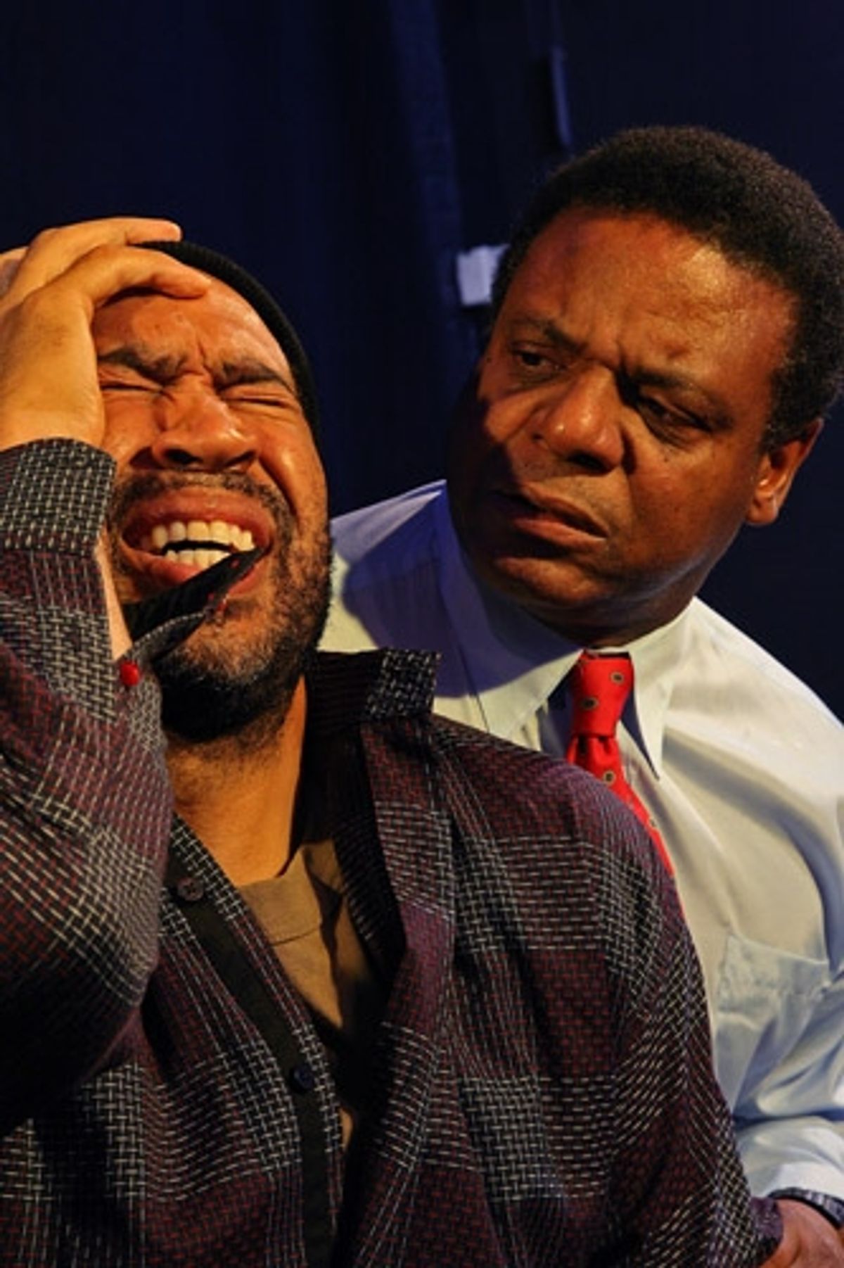 John Marshall Jones and Harvy Blanks at 