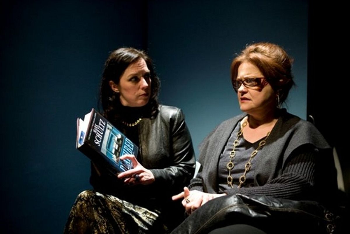 Patricia Randell and Charlotte Booker at 