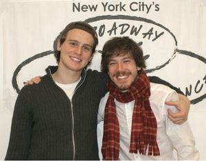 Jonathan Groff and John Gallagher Jr. @ BroadwayWorld Jonathan Groff and John Gallagher Jr. Photo