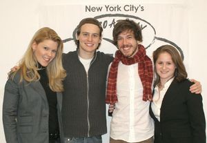 Jennifer Johns (Program Director), Jonathan Groff, John Gallagher Jr., and Michelle Lehrman (Admissions Director) @ BroadwayWorld Jennifer Johns (Program Director), Jonathan Groff, John Gallagher Jr., and Michelle L Photo