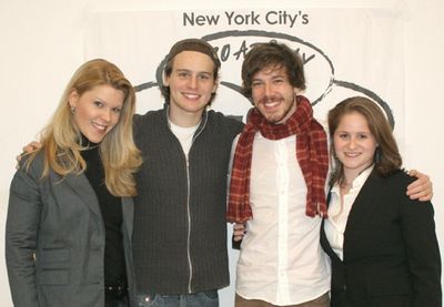 Jennifer Johns (Program Director), Jonathan Groff, John Gallagher Jr., and Michelle L Photo