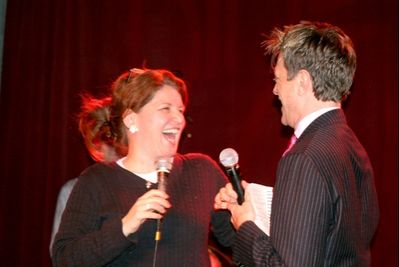 Klea Blackhurst and Jim Caruso Photo