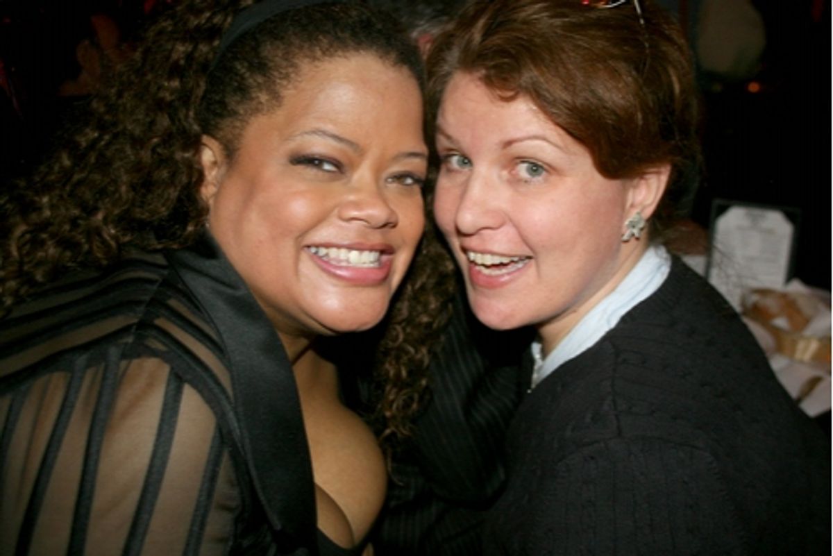 Natalie Douglas and Klea Blackhurst at 