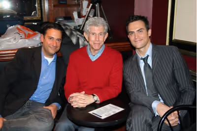 Eugene Pack, Tony Roberts and Cheyenne Jackson Photo