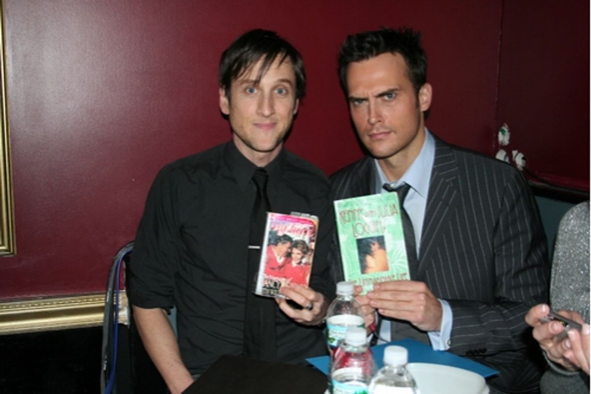 Jack Plotnick and Cheyenne Jackson at 