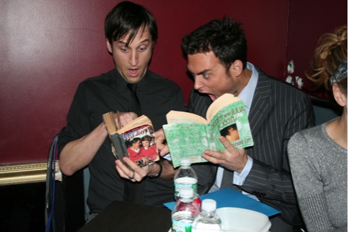 Jack Plotnick and Cheyenne Jackson at 