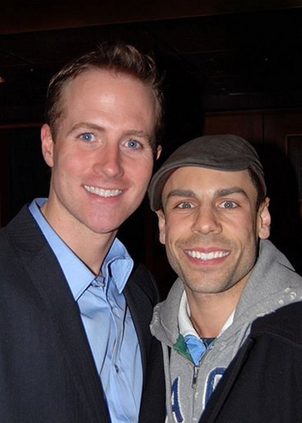 Bret Shuford and Jason Dougherty (Pippin tour) at 