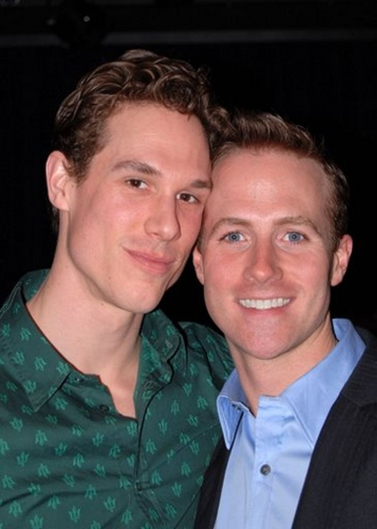 Stephen Hanna (principal dancer New York City Ballet) and Bret Shuford at 