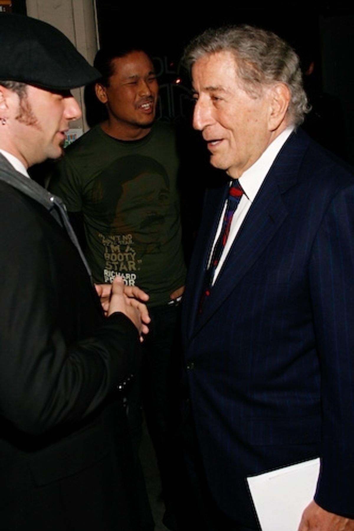 Tony Bennett meets singing group Mosaic at 