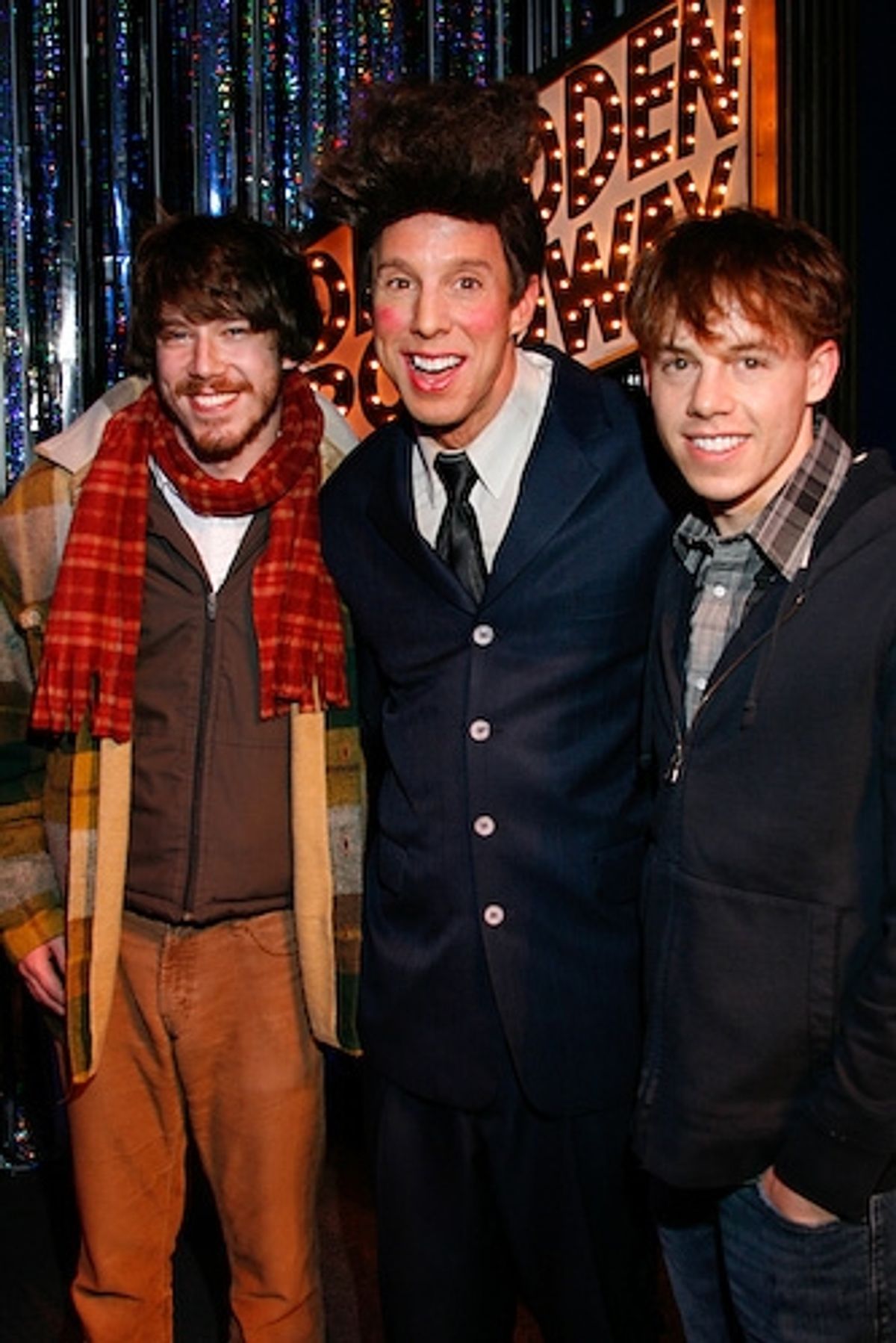 John Gallagher Jr., Michael West and Blake Bashoff at 