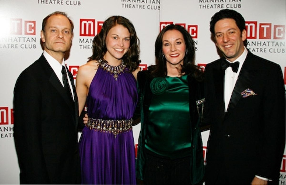 David Hyde Pierce, Sutton Foster, Jessica Molaskey, and John Pizzarelli at 