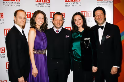 David Hyde Pierce, Sutton Foster, Rob Ashford, Jessica Molaskey, and John Pizzarelli Photo