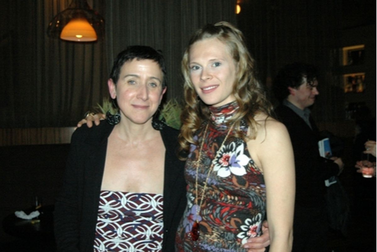 Susan Fenichell and Annika Boras at 
