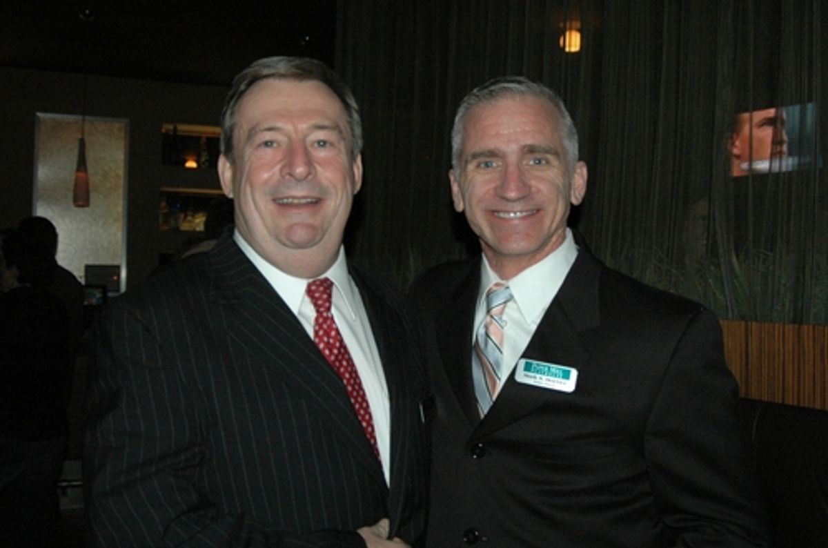 Mark W. Jones (Executive Director) and Mark S. Hoebee (Artistic Director) of The Paper Mill Playhouse at 