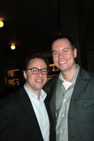 Dan Knenetes and Gordon Greenberg @ BroadwayWorld Dan Knenetes and Gordon Greenberg Photo