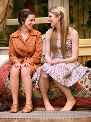 Jennifer Dundas and Lily Rabe Photo