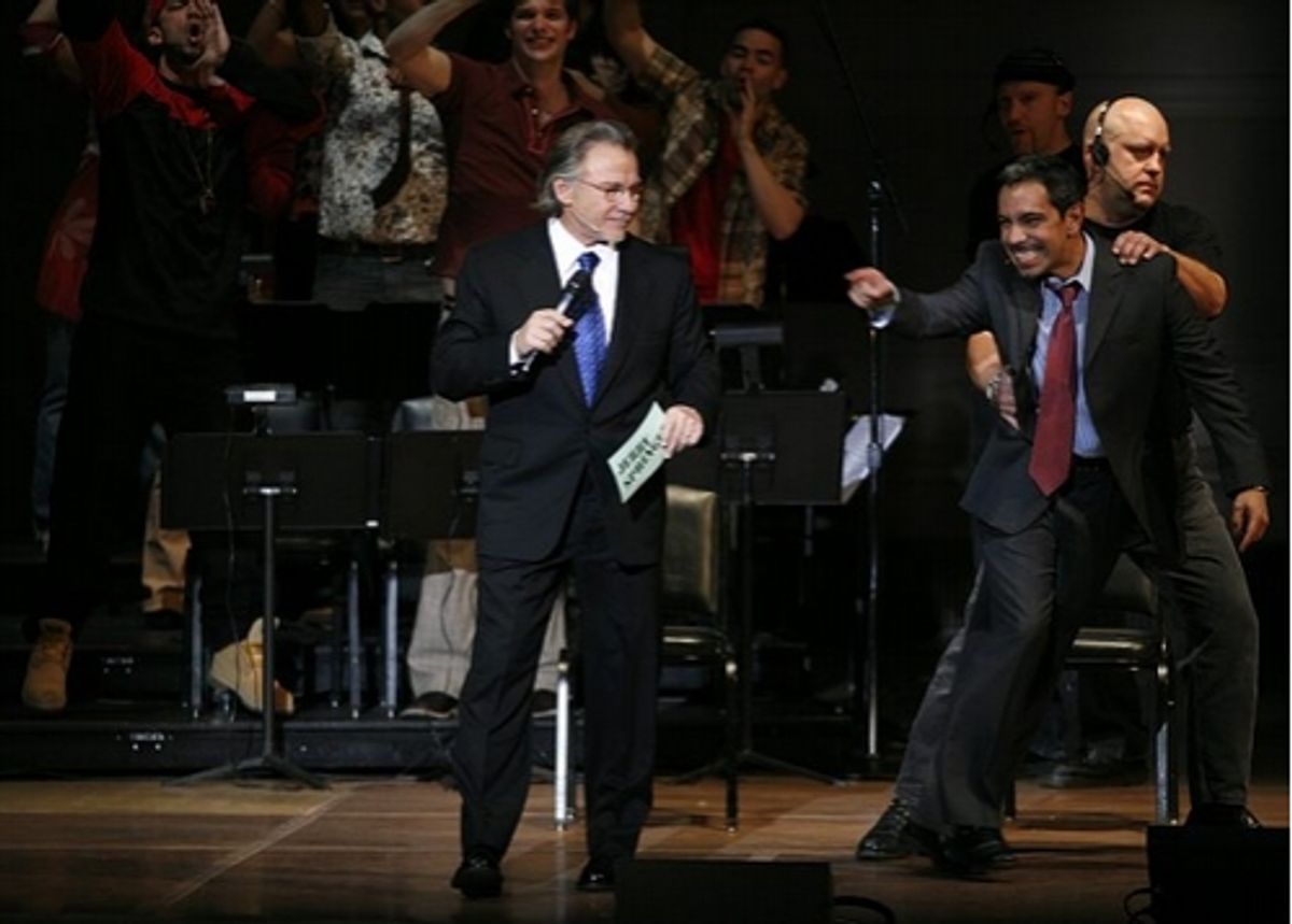 Harvey Keitel and David Bedella at 