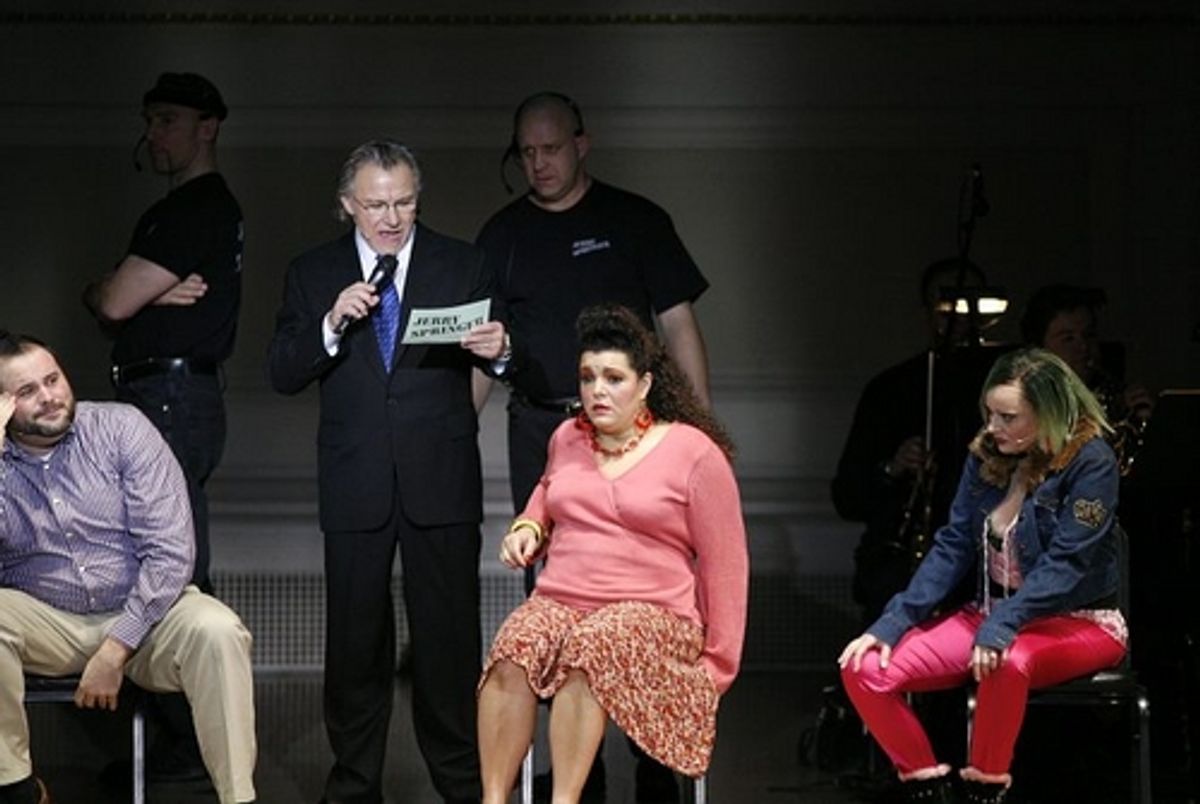 Luke Grooms, Harvey Keitel, Patricia Phillips and Linda Balgord (Zandra) at 