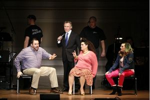 Luke Grooms, Harvey Keitel, Patricia Phillips and Linda Balgord Photo