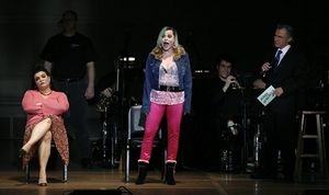 Patricia Phillips, Linda Balgord and Harvey Keitel Photo