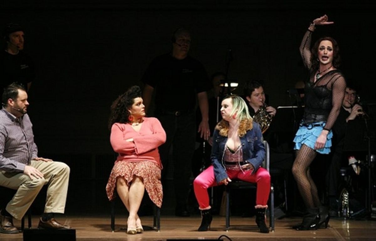 Luke Grooms, Patricia Phillips, Linda Balgord and Max von Essen at 