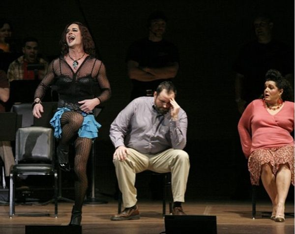 Max von Essen, Luke Grooms and Patricia Phillips Photo