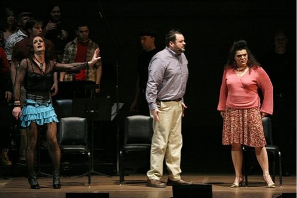 Max von Essen, Luke Grooms and Patricia Phillips Photo