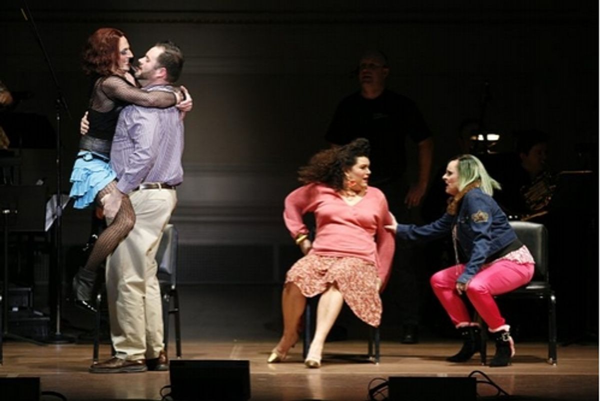 Max von Essen, Luke Grooms and Patricia Phillips at 