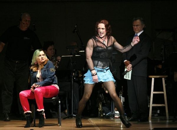 Linda Balgord, Max von Essen and Harvey Keitel Photo