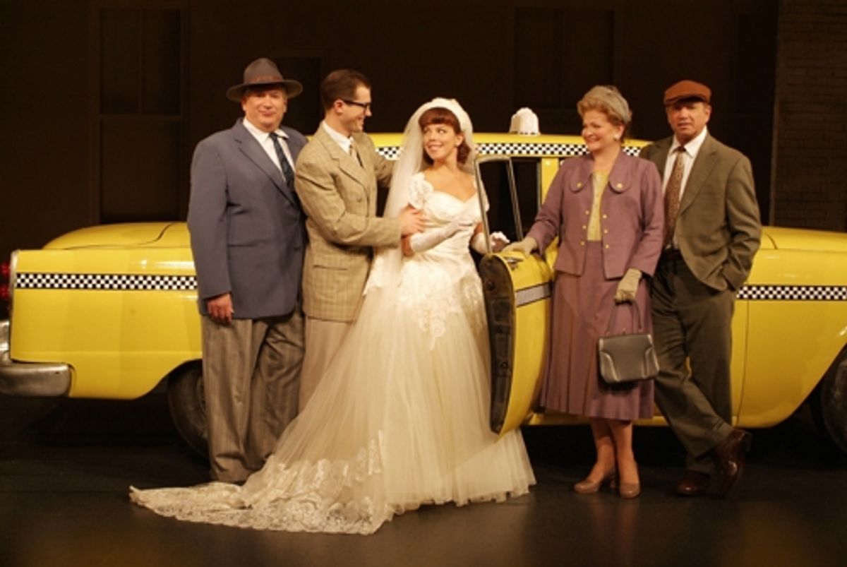 Harvey Fierstein, Matt Cavenaugh, Leslie Kritzer, Faith Prince and Tom Wopat at 