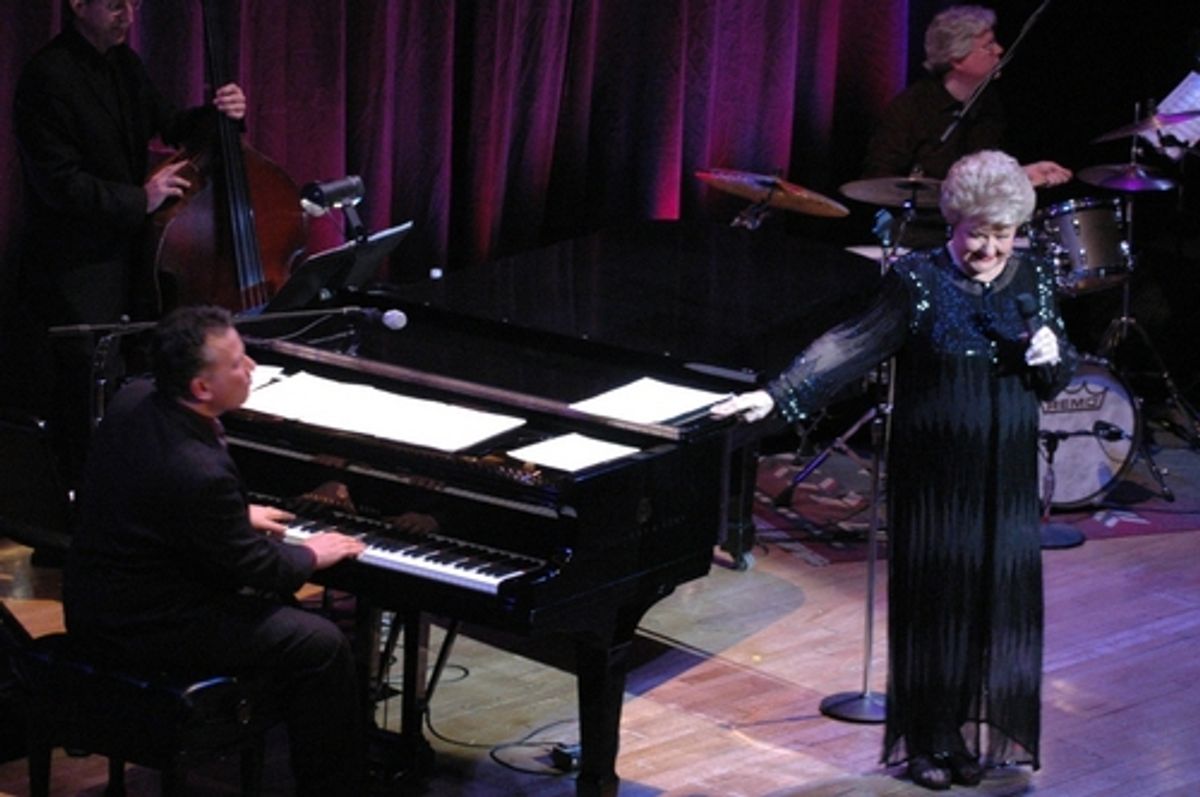 Marilyn Maye with Billy Stritch on piano at 