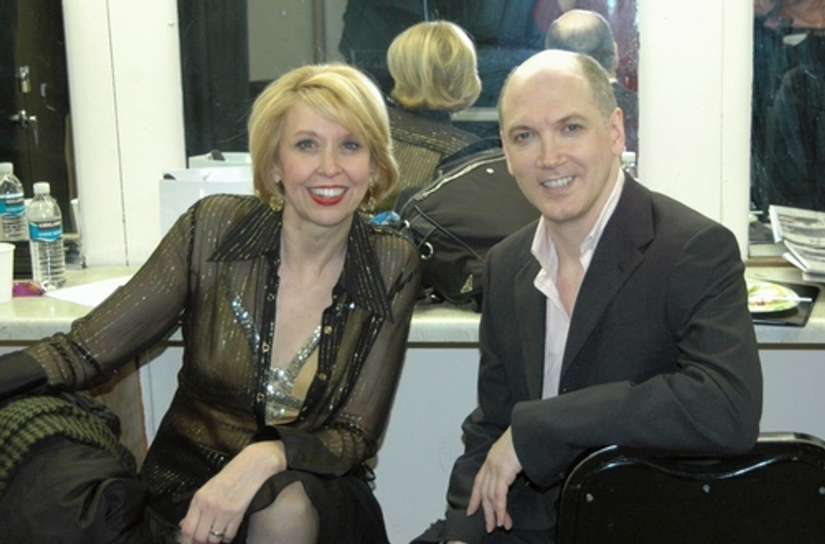 Julie Halston and Charles Busch at 