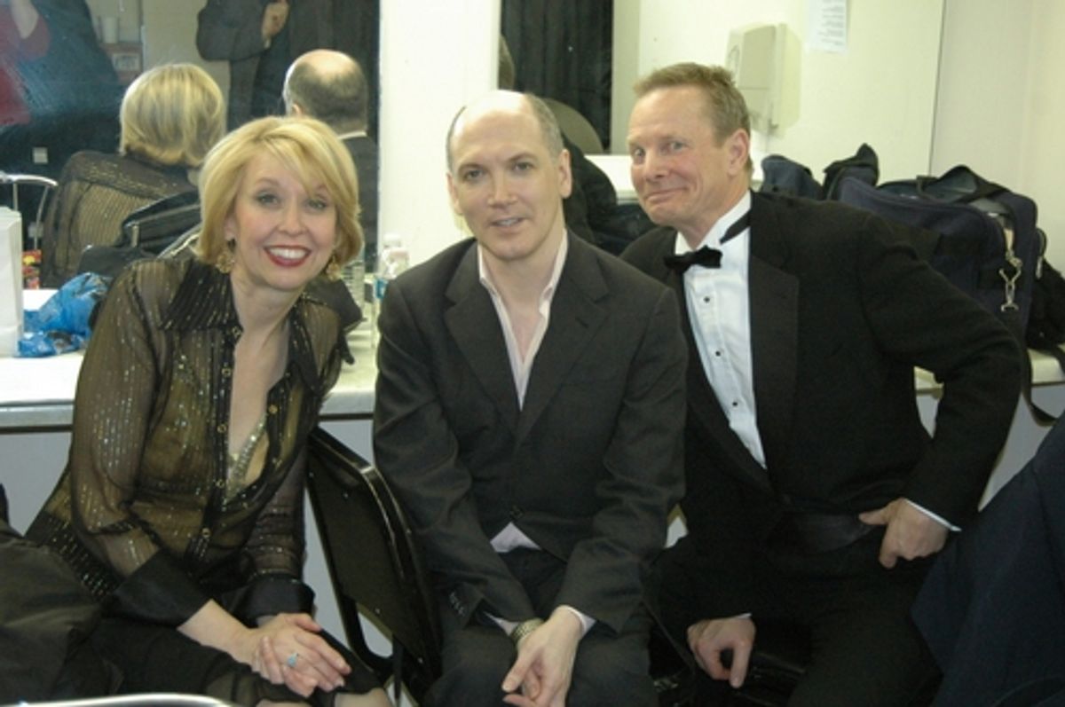 Julie Halston, Charles Busch and Bill Irwin at 