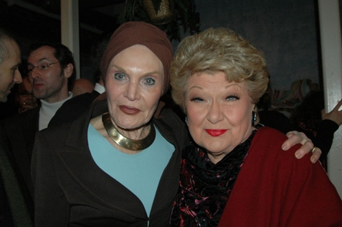 Edith Drake and Marilyn Maye at 