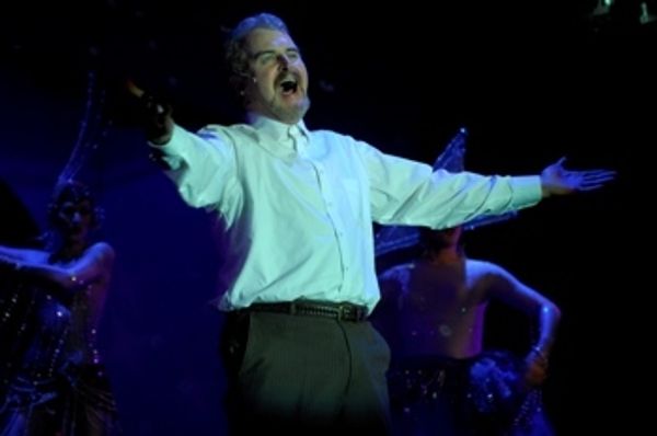 The Family at La Cage: Georges, Our Emcee (Jason Fulmer)... Photo