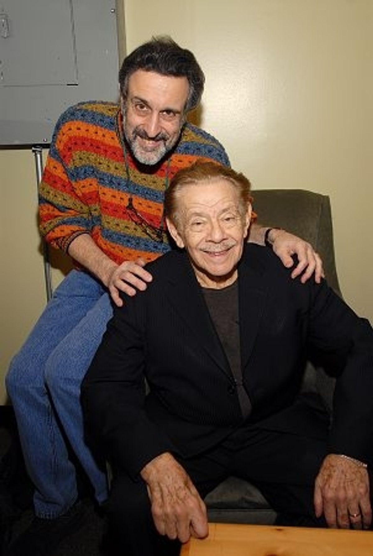 Brian Gari and Jerry Stiller at 