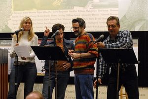 Luba Mason, Seth Rudetsky, Brian Gari and Martin Vidnovic @ BroadwayWorld Luba Mason, Seth Rudetsky, Brian Gari and Martin Vidnovic Photo