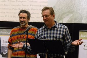 Brian Gari and Martin Vidnovic @ BroadwayWorld Brian Gari and Martin Vidnovic Photo